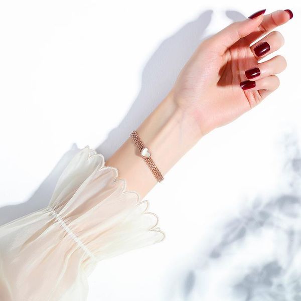charm bracelets fashion heart-shaped peach heart accessories love stainless steel multi-layer bracelet titanium, Golden;silver
charm bracelets fashion heart-shaped peach heart accessories love stainless steel multi-layer bracelet titanium, Golden;silver