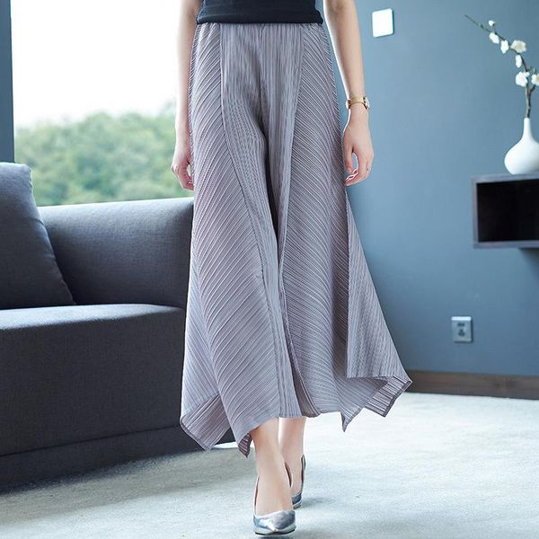 women's pants & capris lanmrem solid color folds irregular wide leg nine casual fashion loose plus women 2021 spring tc904, Black;white
women's pants & capris lanmrem solid color folds irregular wide leg nine casual fashion loose plus women 2021 spring tc904, Black;white