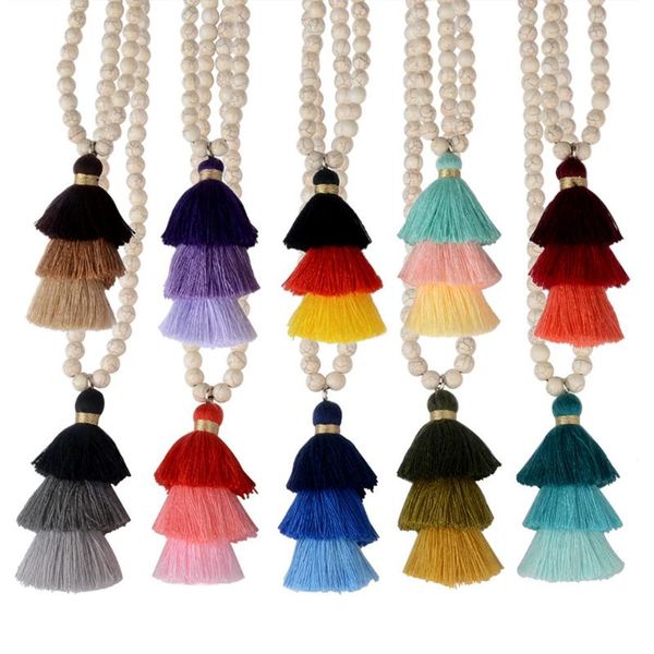 pendant necklaces 8mm vintage turquoises beaded tassel necklace for women boho long bohemian chain jewelry gift 35inch, Silver
pendant necklaces 8mm vintage turquoises beaded tassel necklace for women boho long bohemian chain jewelry gift 35inch, Silver