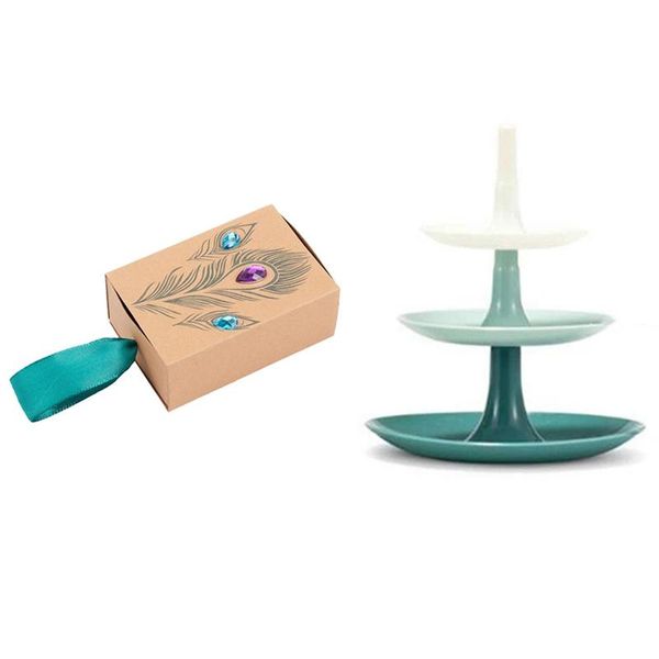 gift wrap peacock feather candy drawer box & detachable three-layer fruit pastry tray cupcake dessert stand cake display plates s
gift wrap peacock feather candy drawer box & detachable three-layer fruit pastry tray cupcake dessert stand cake display plates s