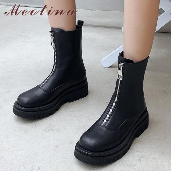 boots meotina women med calf platform flat shoes zipper round toe ladies flats 2021 fashion autumn winter 43 black
boots meotina women med calf platform flat shoes zipper round toe ladies flats 2021 fashion autumn winter 43 black