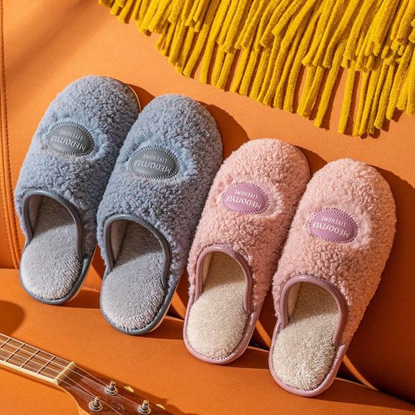 slippers korean cotton women winter indoor home comfort lovers warm plush shoes confinement men, Black
slippers korean cotton women winter indoor home comfort lovers warm plush shoes confinement men, Black