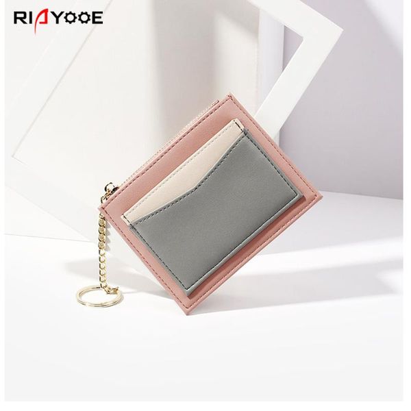 wallets riayooe ladies coin purses patchwork bag purse girls short leather holders zipper luxury women small wallet, Red;black
wallets riayooe ladies coin purses patchwork bag purse girls short leather holders zipper luxury women small wallet, Red;black