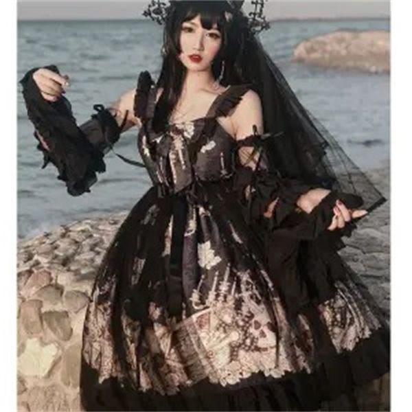 luxury casual dresses rx summer gorgeous princs sailing treasure chiffon lolita drs, Black;gray
luxury casual dresses rx summer gorgeous princs sailing treasure chiffon lolita drs, Black;gray