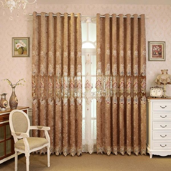 curtain & drapes luxury european-style classical chenille hollow embroidery curtains for living room bedroom tulle home decoration custom
curtain & drapes luxury european-style classical chenille hollow embroidery curtains for living room bedroom tulle home decoration custom