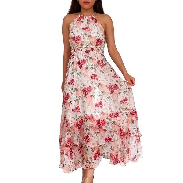 casual dresses women beach long sundress off shoulder sleveless floral printing vestidos ladies high waist halter ruffle dress vacation, Black;gray
casual dresses women beach long sundress off shoulder sleveless floral printing vestidos ladies high waist halter ruffle dress vacation, Black;gray