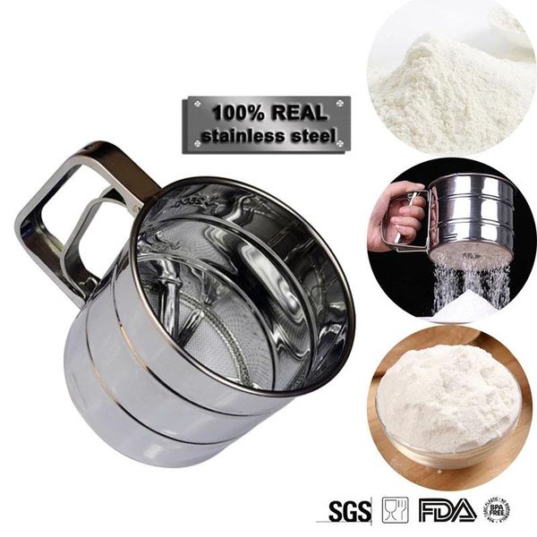 baking & pastry tools handheld flour shaker sifter fine mesh powder sieve icing sugar manual cup kitchen gadget
baking & pastry tools handheld flour shaker sifter fine mesh powder sieve icing sugar manual cup kitchen gadget