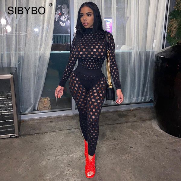 sibybo 2 piece set hollow out outfit women autumn hole long sleeve and leggings femme casual see through matching sets, Black;white
sibybo 2 piece set hollow out outfit women autumn hole long sleeve and leggings femme casual see through matching sets, Black;white