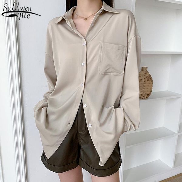 autumn fashion clothing women shirts blouses office lady solid shirt collar korean loose long blouse woman's 11307 women's &, White
autumn fashion clothing women shirts blouses office lady solid shirt collar korean loose long blouse woman's 11307 women's &, White