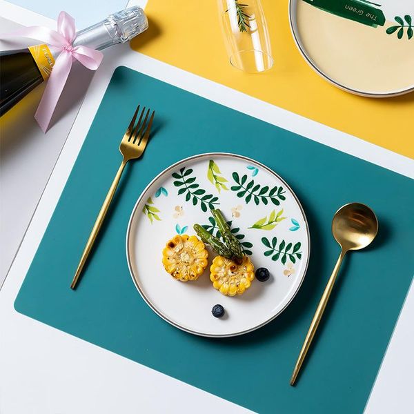 mats & pads multiple colors silicone placemat waterproof heat insulation tablemat cup washable pad dish bowl home decor
mats & pads multiple colors silicone placemat waterproof heat insulation tablemat cup washable pad dish bowl home decor