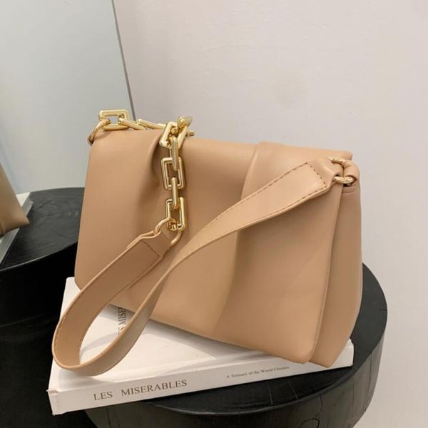 evening bags solid color square underarm bag 2021 fashion high-quality pu leather women's designer handbag pleated shoulder messenger
evening bags solid color square underarm bag 2021 fashion high-quality pu leather women's designer handbag pleated shoulder messenger