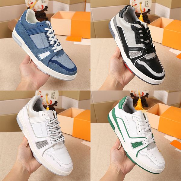 luxurys designers calfskin casual shoes classic runner trainers leather vintage mens sport sneakers q-352, Black
luxurys designers calfskin casual shoes classic runner trainers leather vintage mens sport sneakers q-352, Black