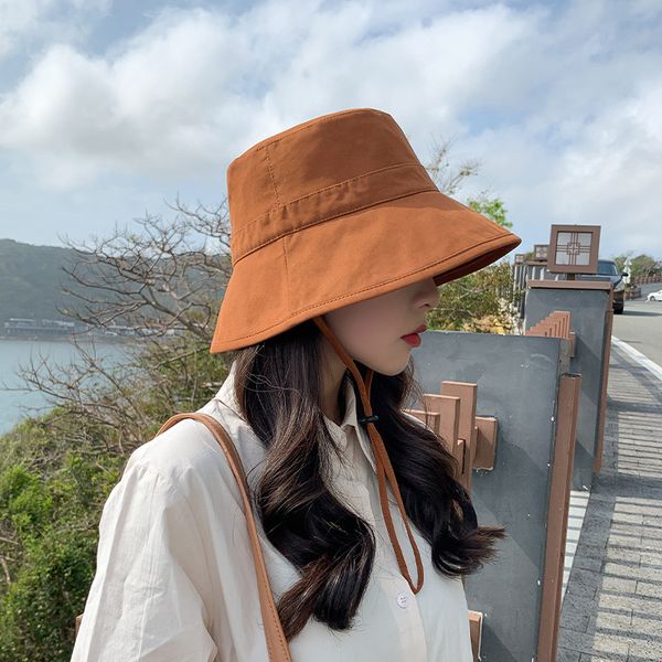 fisherman's women's summer pure color sunshade korean version simple travel sunscreen basin hat versatile big brim sun hat, Blue;gray
fisherman's women's summer pure color sunshade korean version simple travel sunscreen basin hat versatile big brim sun hat, Blue;gray