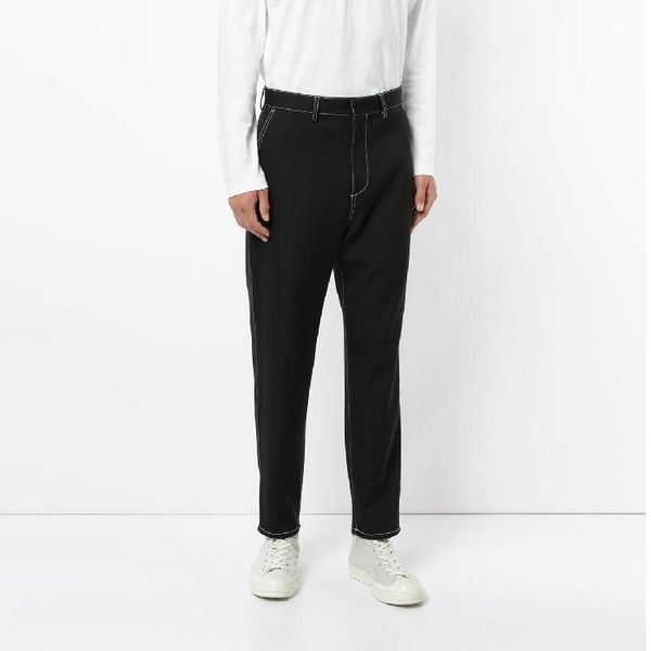 27-44 2021 men's clothing gd hair stylist fashion slim white line ankle length pants casual plus size singer costumes, Black
27-44 2021 men's clothing gd hair stylist fashion slim white line ankle length pants casual plus size singer costumes, Black