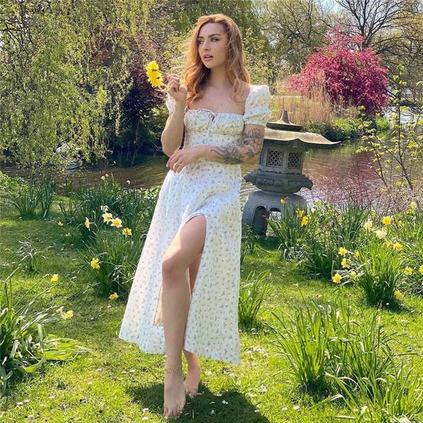 casual dresses sweet woman beige floral long 2021 summer elegant female sleeve party es laides chic square collar 7k4x, Black;gray
casual dresses sweet woman beige floral long 2021 summer elegant female sleeve party es laides chic square collar 7k4x, Black;gray