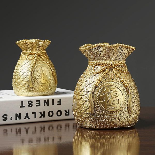 lucky bag model coin can resin sculpture ornament desktrinket handicraft festival gift decorative objects & figurines
lucky bag model coin can resin sculpture ornament desktrinket handicraft festival gift decorative objects & figurines