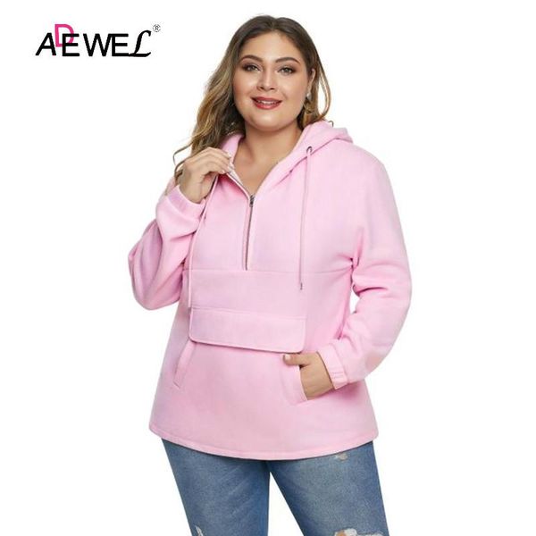 women's hoodies & sweatshirts adewel retro solid color sweatshirt harajuku v-neck 2021spring plus size korean loose streetwear long sle, Black
women's hoodies & sweatshirts adewel retro solid color sweatshirt harajuku v-neck 2021spring plus size korean loose streetwear long sle, Black