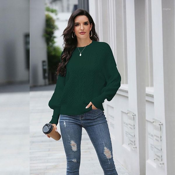 retro striped pullover knitted sweater round neck solid color lantern sleeve ladies winter women's sweaters, White;black
retro striped pullover knitted sweater round neck solid color lantern sleeve ladies winter women's sweaters, White;black