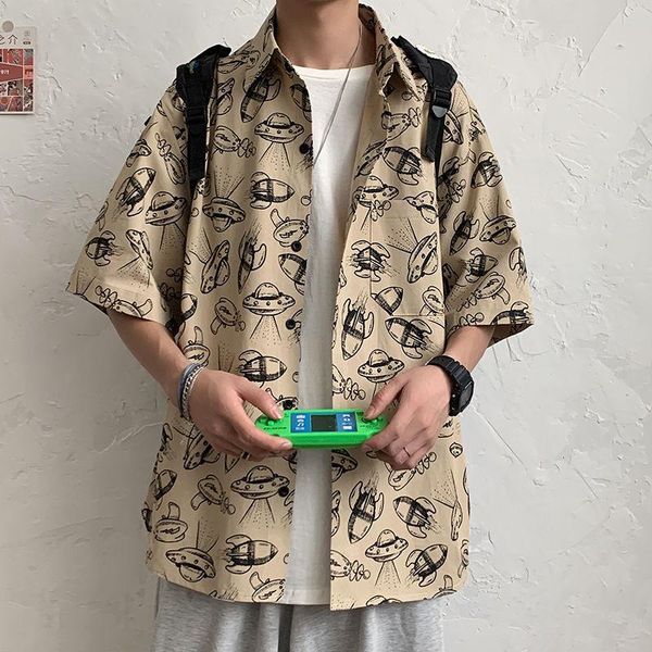 graffiti short sleeve shirt men casual loose plus size beach male clothes spring summer printed cartoon coat hiphop men's shirts, White;black
graffiti short sleeve shirt men casual loose plus size beach male clothes spring summer printed cartoon coat hiphop men's shirts, White;black
