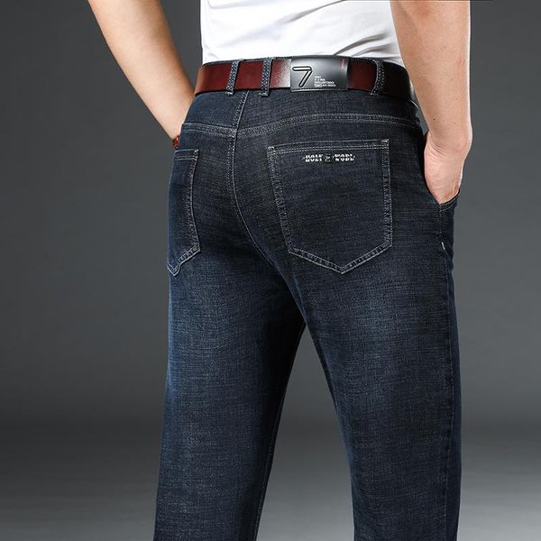 men's jeans 2021 summer black stretch men business casual brand classic straight-leg plus size 29-40, Blue
men's jeans 2021 summer black stretch men business casual brand classic straight-leg plus size 29-40, Blue