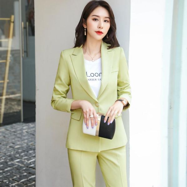 suit women 2021 fashion slim single button pink green spring autumn blazer coat office lady elegant business pant suits women's & blaze, White;black
suit women 2021 fashion slim single button pink green spring autumn blazer coat office lady elegant business pant suits women's & blaze, White;black