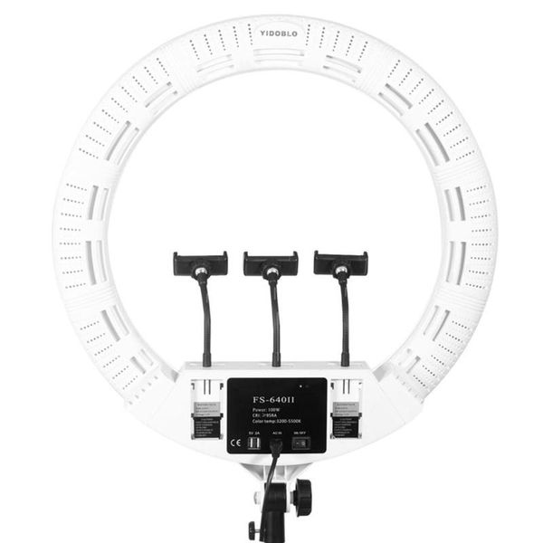 yidoblo fs-640sii 20 inch led ring lights lamp 100w with tripod make-up for video studio po pography lighting live show flash heads
yidoblo fs-640sii 20 inch led ring lights lamp 100w with tripod make-up for video studio po pography lighting live show flash heads