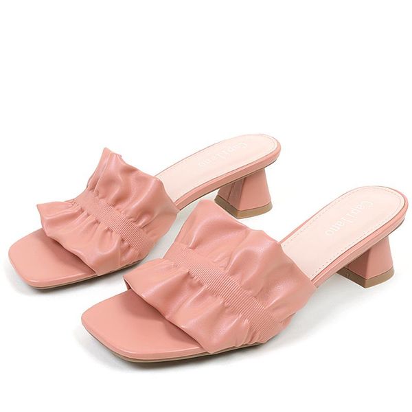 slippers shoes square heel soft women heels slides pantofle block comfort high summer 2021 casual rome pu rubber hoof leisure, Black
slippers shoes square heel soft women heels slides pantofle block comfort high summer 2021 casual rome pu rubber hoof leisure, Black