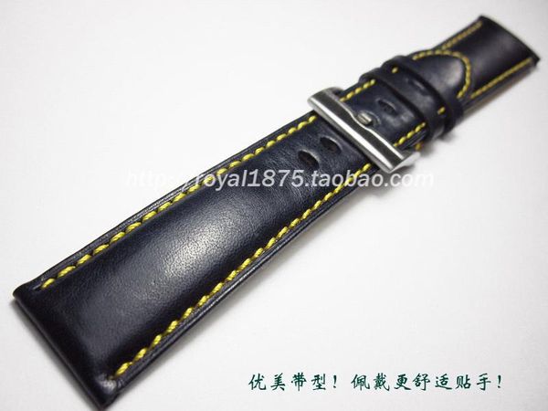 watch bands 23mm handmade retro navy blue genuine leather strap watchbands vintage bracelet fashion thick line wristband, Black;brown
watch bands 23mm handmade retro navy blue genuine leather strap watchbands vintage bracelet fashion thick line wristband, Black;brown