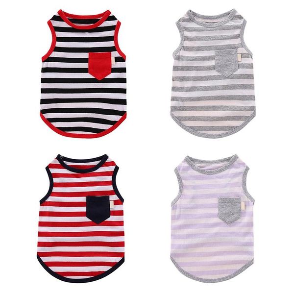 dog apparel summer striped clothes pet cotton vest with pocket clothing for chihuahua cat dogs yorkshire
dog apparel summer striped clothes pet cotton vest with pocket clothing for chihuahua cat dogs yorkshire