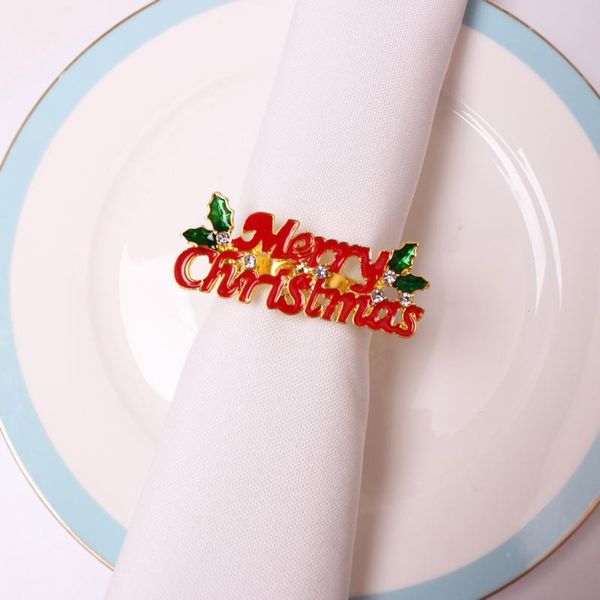 napkin rings 12pcs/christmas ring metal letter deskdecoration for family gathering el wedding accessories
napkin rings 12pcs/christmas ring metal letter deskdecoration for family gathering el wedding accessories