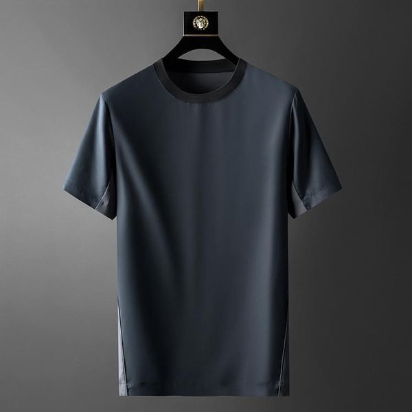 men's tracksuits mens splicing design (t-shirt+pants) luxury short sleeve ventilate thin male tracksuit fashion slim sport man sets, Gray
men's tracksuits mens splicing design (t-shirt+pants) luxury short sleeve ventilate thin male tracksuit fashion slim sport man sets, Gray