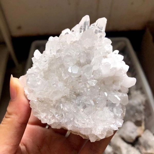 decorative objects & figurines natural clear rock quartz crystal chrysanthemum cluster white point geode reiki healing home decor gift
decorative objects & figurines natural clear rock quartz crystal chrysanthemum cluster white point geode reiki healing home decor gift