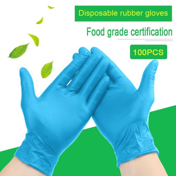 disposable nitrile gloves waterproof thicken latex non-slip oil resistant cleaning 100 piece/set
disposable nitrile gloves waterproof thicken latex non-slip oil resistant cleaning 100 piece/set