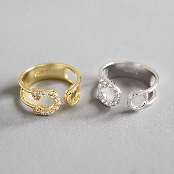cluster rings shanice 925 sterling silver rhinestone open ring pin clip gold color finger for women statement adjustable wholesale, Golden;silver
cluster rings shanice 925 sterling silver rhinestone open ring pin clip gold color finger for women statement adjustable wholesale, Golden;silver