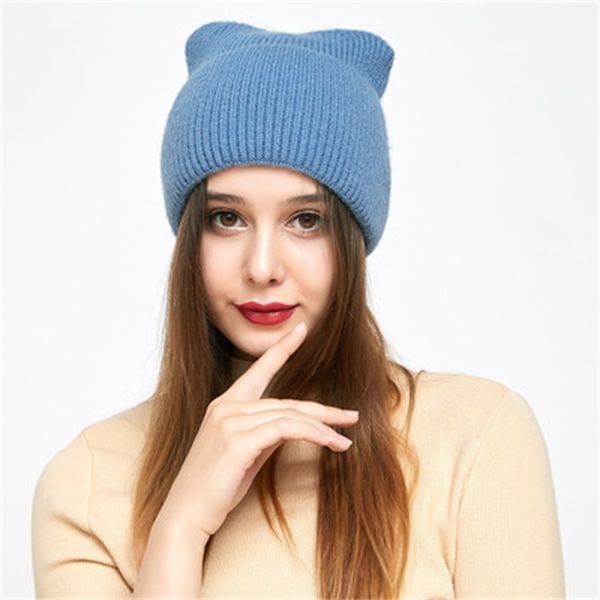 factory wholesale 50% off 2021 new and korean winter wool warm ear hat children's women's fashion knitted, Blue;gray
factory wholesale 50% off 2021 new and korean winter wool warm ear hat children's women's fashion knitted, Blue;gray