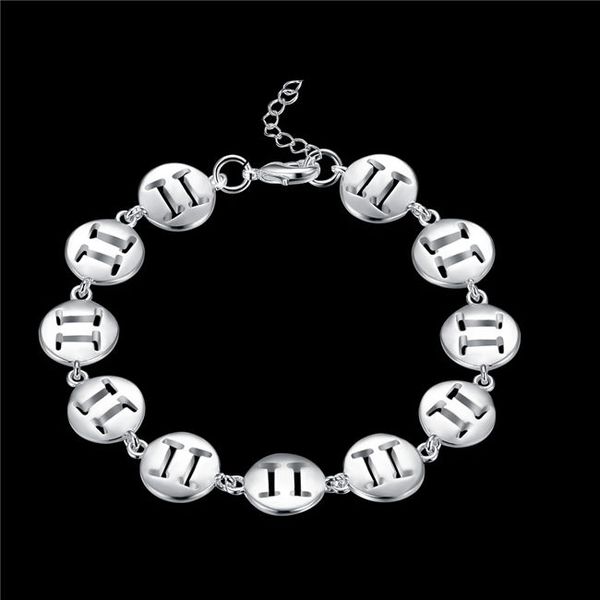 women's sterling silver plated gemini charm bracelet gssb578 fashion 925 silver plate jewelry bracelets, Golden;silver
women's sterling silver plated gemini charm bracelet gssb578 fashion 925 silver plate jewelry bracelets, Golden;silver