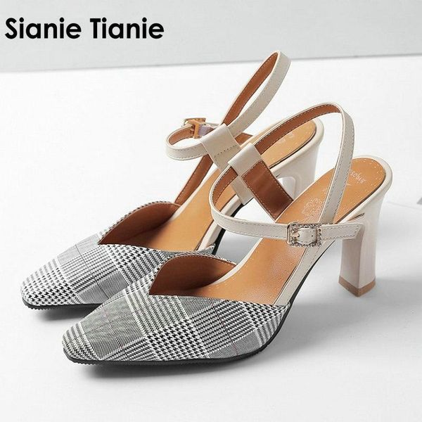 sianie tianie houndstooth retro ankle wrap high heels sandals women pumps thin heel summer shoes fashion pompes de femme size 46, Black
sianie tianie houndstooth retro ankle wrap high heels sandals women pumps thin heel summer shoes fashion pompes de femme size 46, Black