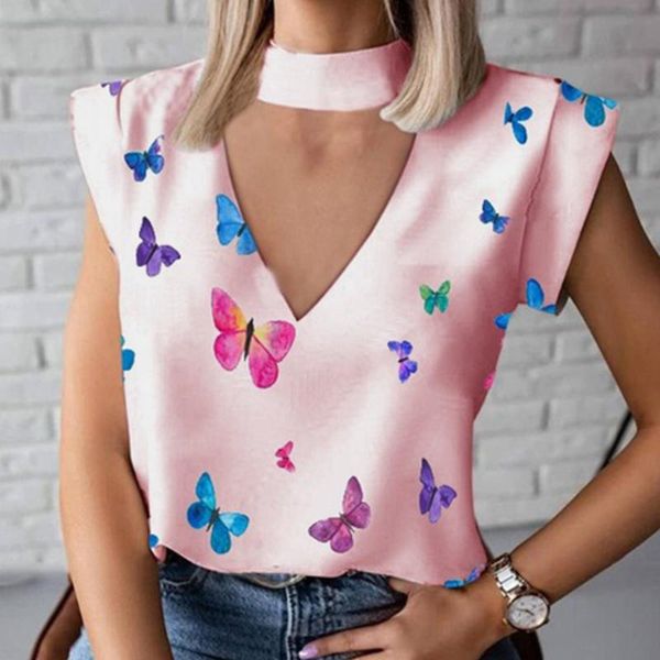 women's blouses & shirts 2021 butterfly print women hollow out femme casual office plus size blusas v neck streetwear tees, White
women's blouses & shirts 2021 butterfly print women hollow out femme casual office plus size blusas v neck streetwear tees, White