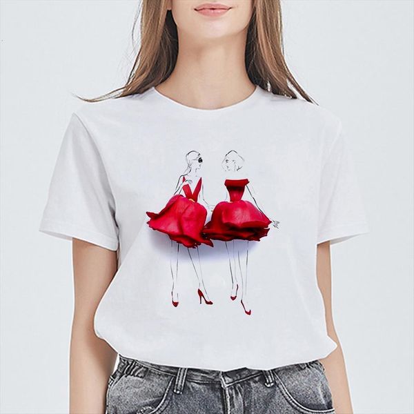 fascinating graphic 90s rose women t shirt petal print elegant harajuku summer gorgeous casual clothing, White
fascinating graphic 90s rose women t shirt petal print elegant harajuku summer gorgeous casual clothing, White