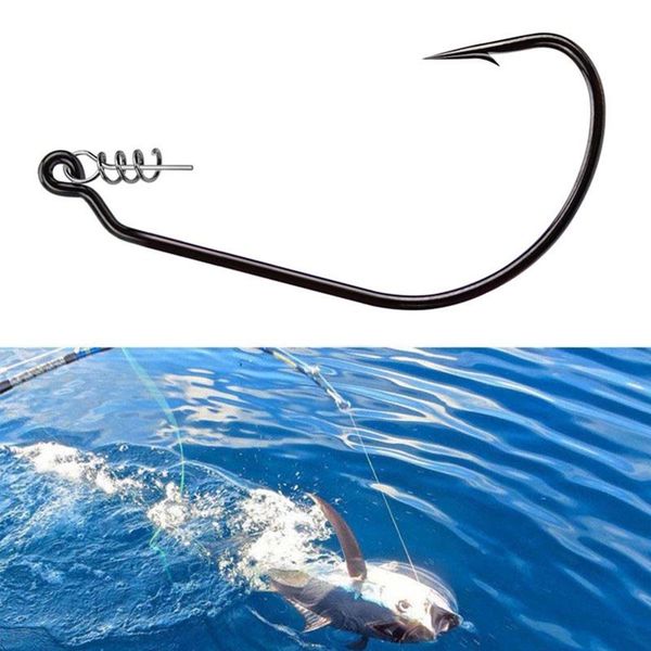 fishing hooks 50pcs/set crank outdoor saltwater with spring lock needle high carbon barbed fishhooks freshwater accessories
fishing hooks 50pcs/set crank outdoor saltwater with spring lock needle high carbon barbed fishhooks freshwater accessories