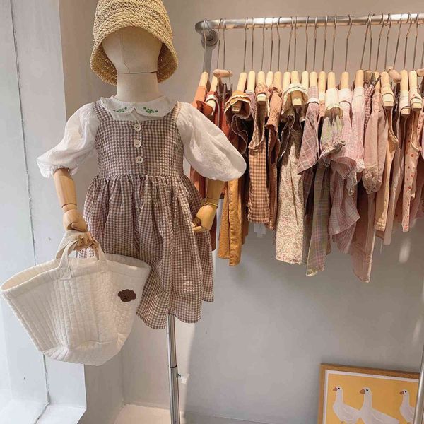 kids summer clothes girls boys plaid sets blouse+shorts gilrs sleeveless dress kids suit korean style baby clothing p0831, White
kids summer clothes girls boys plaid sets blouse+shorts gilrs sleeveless dress kids suit korean style baby clothing p0831, White