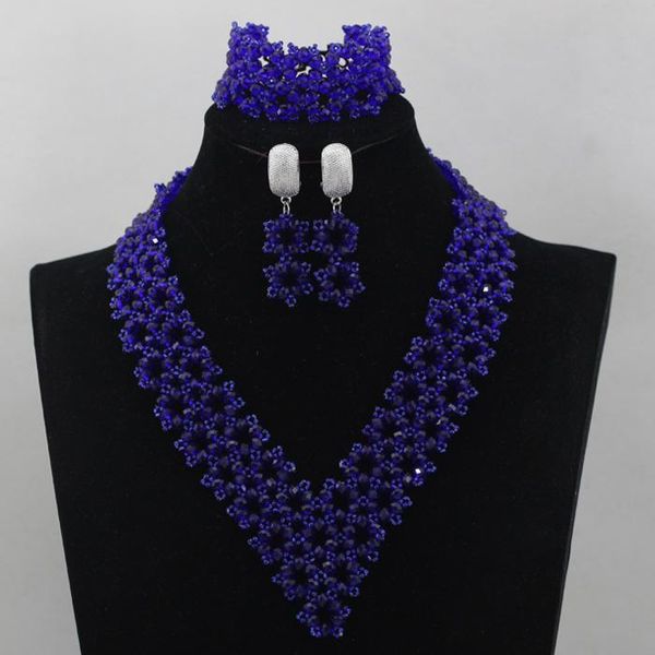 earrings & necklace handmade fancy crystal v-neck bridal african beads jewelry set designer nigerian accessories alj873, Silver
earrings & necklace handmade fancy crystal v-neck bridal african beads jewelry set designer nigerian accessories alj873, Silver