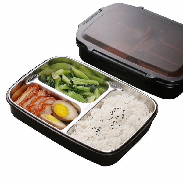 dinnerware sets lunch box stainless steel portable picnic office school container with compartments microwavable thermal bento
dinnerware sets lunch box stainless steel portable picnic office school container with compartments microwavable thermal bento