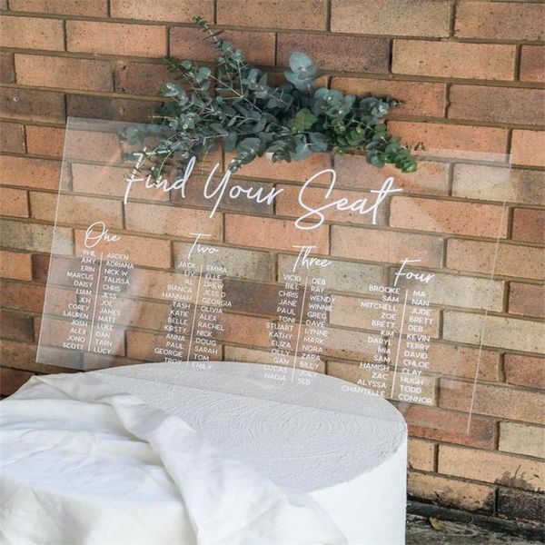 other event & party supplies wedding seating chart personalized welcome sign guest list clear acrylic board custom name and date
other event & party supplies wedding seating chart personalized welcome sign guest list clear acrylic board custom name and date