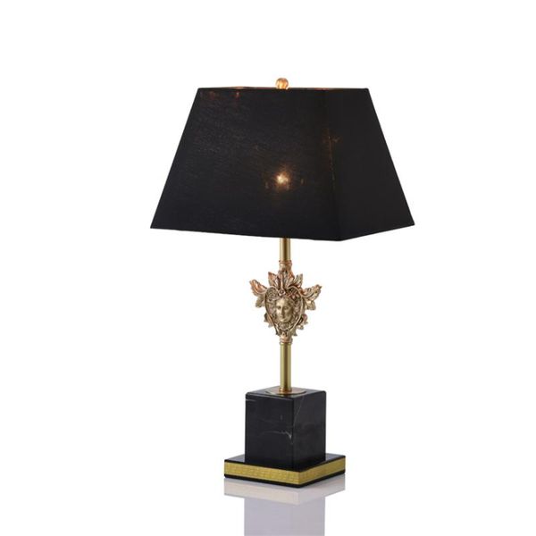 nordic marble black table lamps el pure copper high-end artist designer living room decorated bedroom desk lights fixtures
nordic marble black table lamps el pure copper high-end artist designer living room decorated bedroom desk lights fixtures