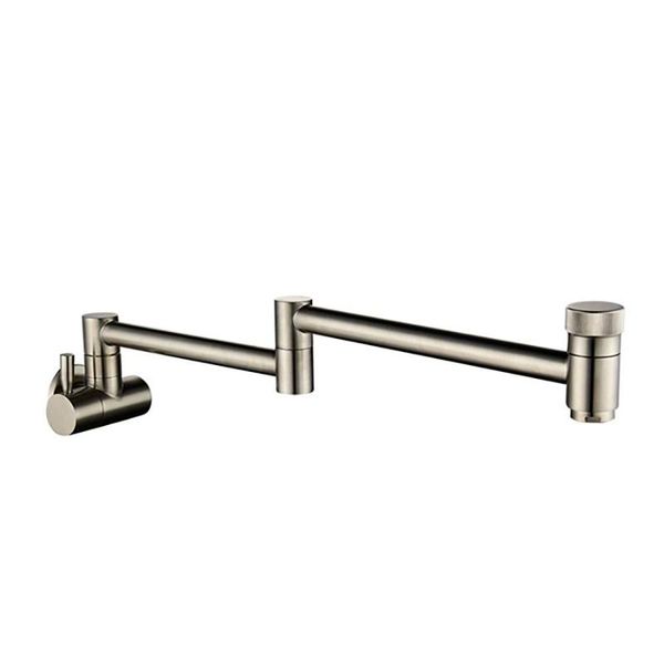 kitchen faucets nickel wall mounted 360 degree rotating folding spout double switch cold tap faucet
kitchen faucets nickel wall mounted 360 degree rotating folding spout double switch cold tap faucet