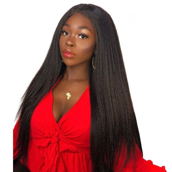 u part human hair wigs peruvian kinky straight middle u-shape 130% density natural color for black women, Black;brown
u part human hair wigs peruvian kinky straight middle u-shape 130% density natural color for black women, Black;brown