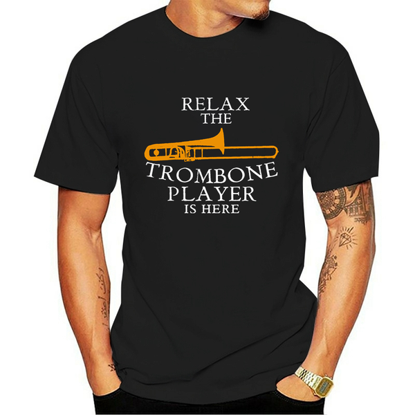 men's t-shirts style 100% cotton short-sleeved t shirt relax trombone player casual fashion and women's, White;black
men's t-shirts style 100% cotton short-sleeved t shirt relax trombone player casual fashion and women's, White;black