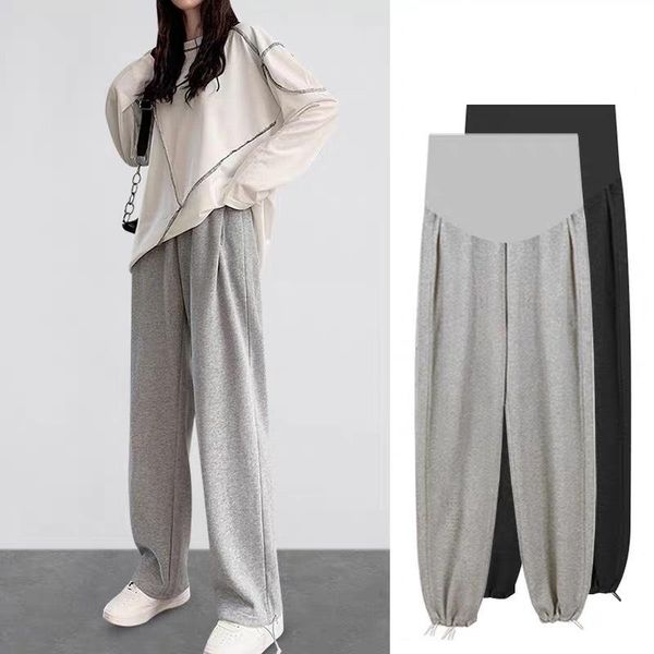 fashion spring maternity clothes loose wide leg pants plush winter thicker pregnant women nursing pregnancy leggings trouser bottoms, White
fashion spring maternity clothes loose wide leg pants plush winter thicker pregnant women nursing pregnancy leggings trouser bottoms, White