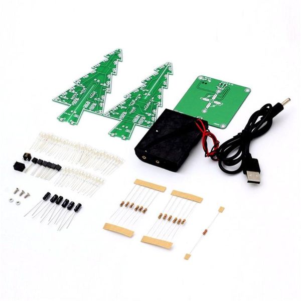 christmas decorations decor electronic led flash circuit parts tree 3d diy kit children gift environmentally friendly materials
christmas decorations decor electronic led flash circuit parts tree 3d diy kit children gift environmentally friendly materials